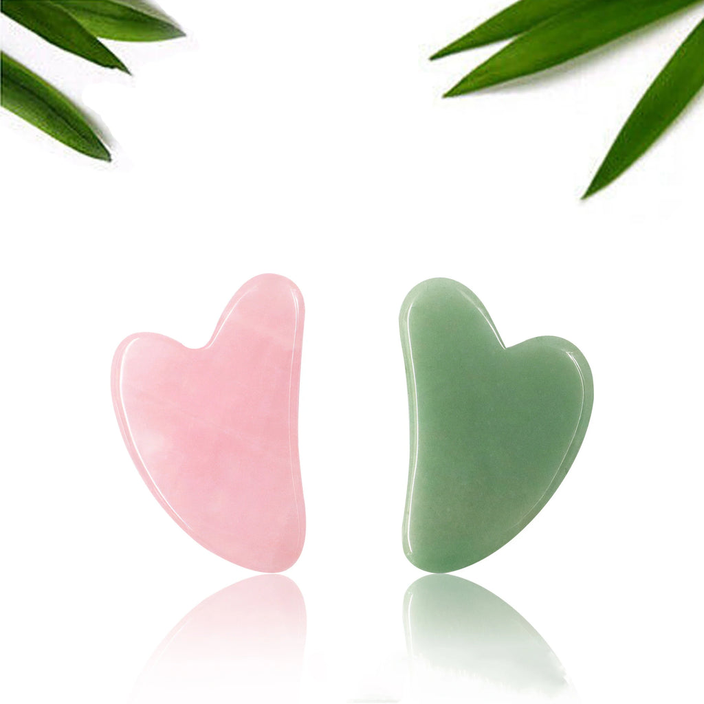 Heart Shape Beeswax Gua Sha Face Massager Board