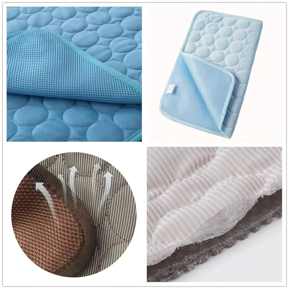 Extra Large Dog Cooling Mat Ice Blanket Bed