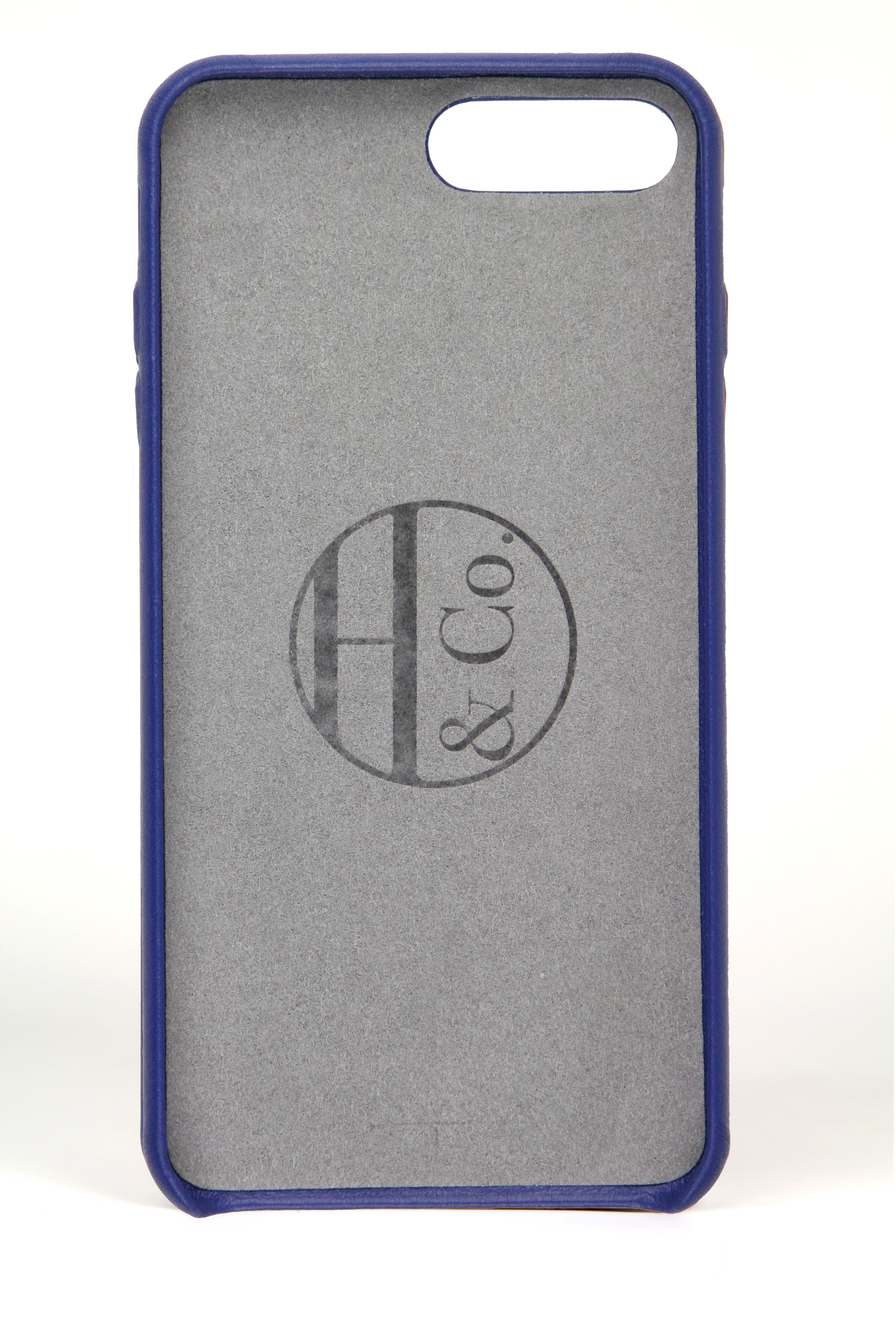 iPhone 7/8 Plus Case, Denim Leather-1