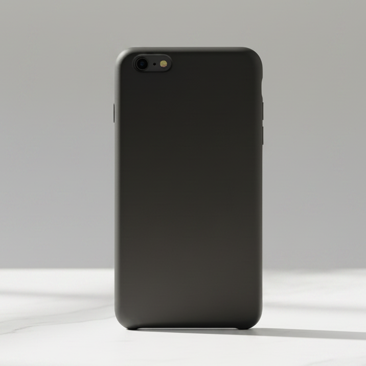 iPhone 6 Plus Case, Grey Leather