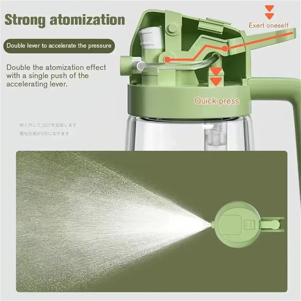 2-in-1 470ml Olive Oil Spray Dispenser Bottle
