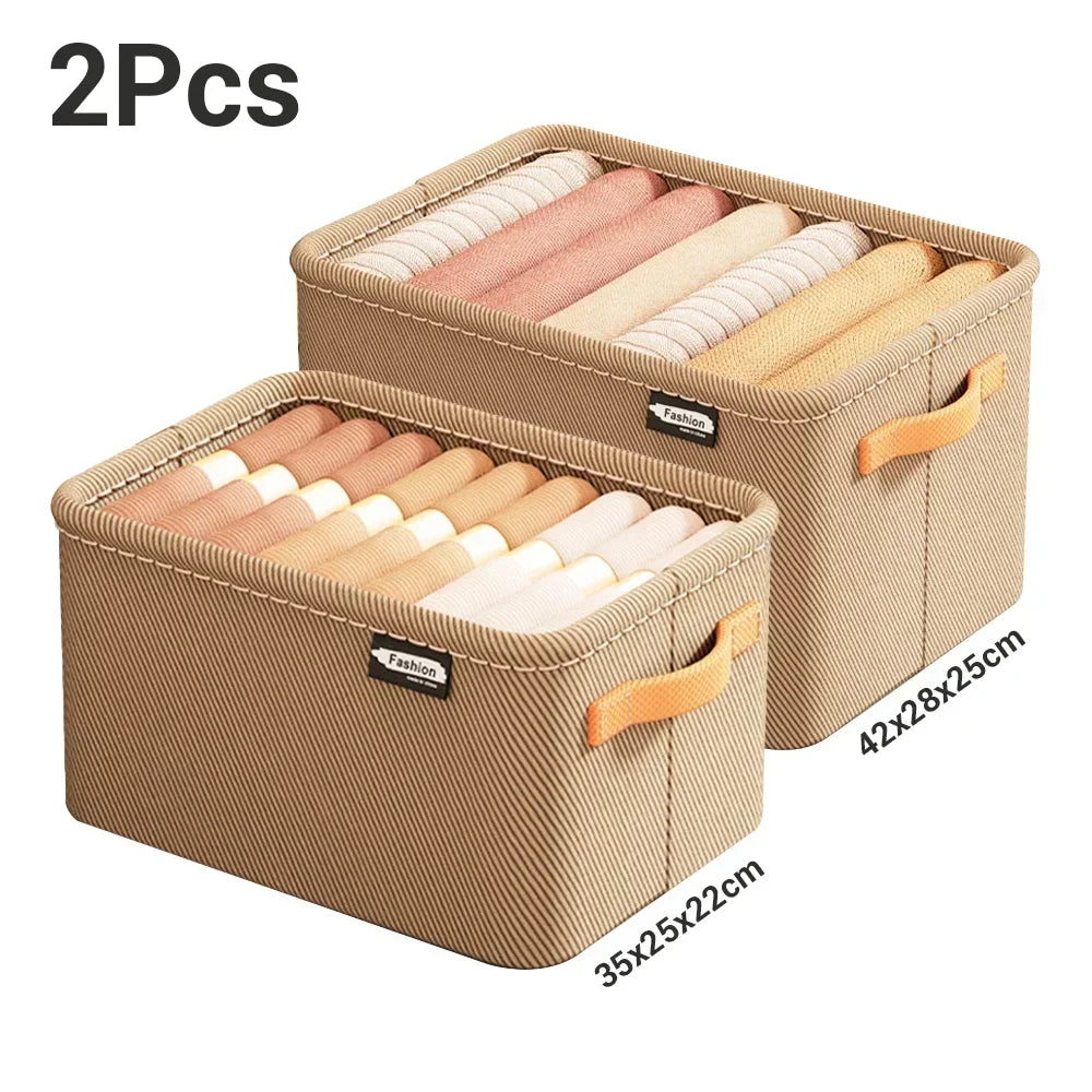 Thickened Clothes Storage Organizer Box Drawer