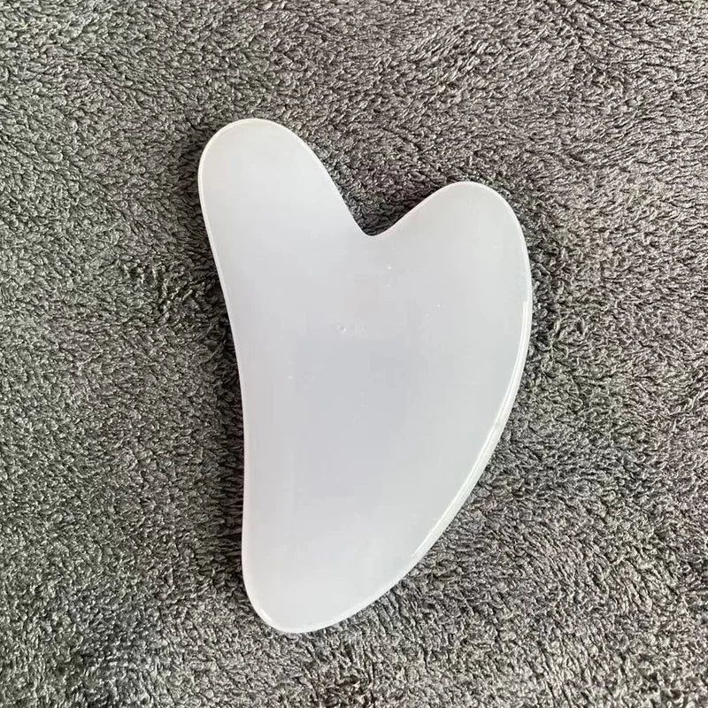Heart Shape Beeswax Gua Sha Face Massager Board