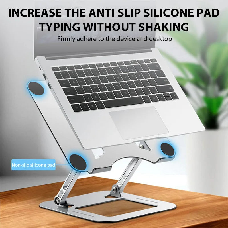 Adjustable Carbon Steel Laptop Stand Foldable Holder