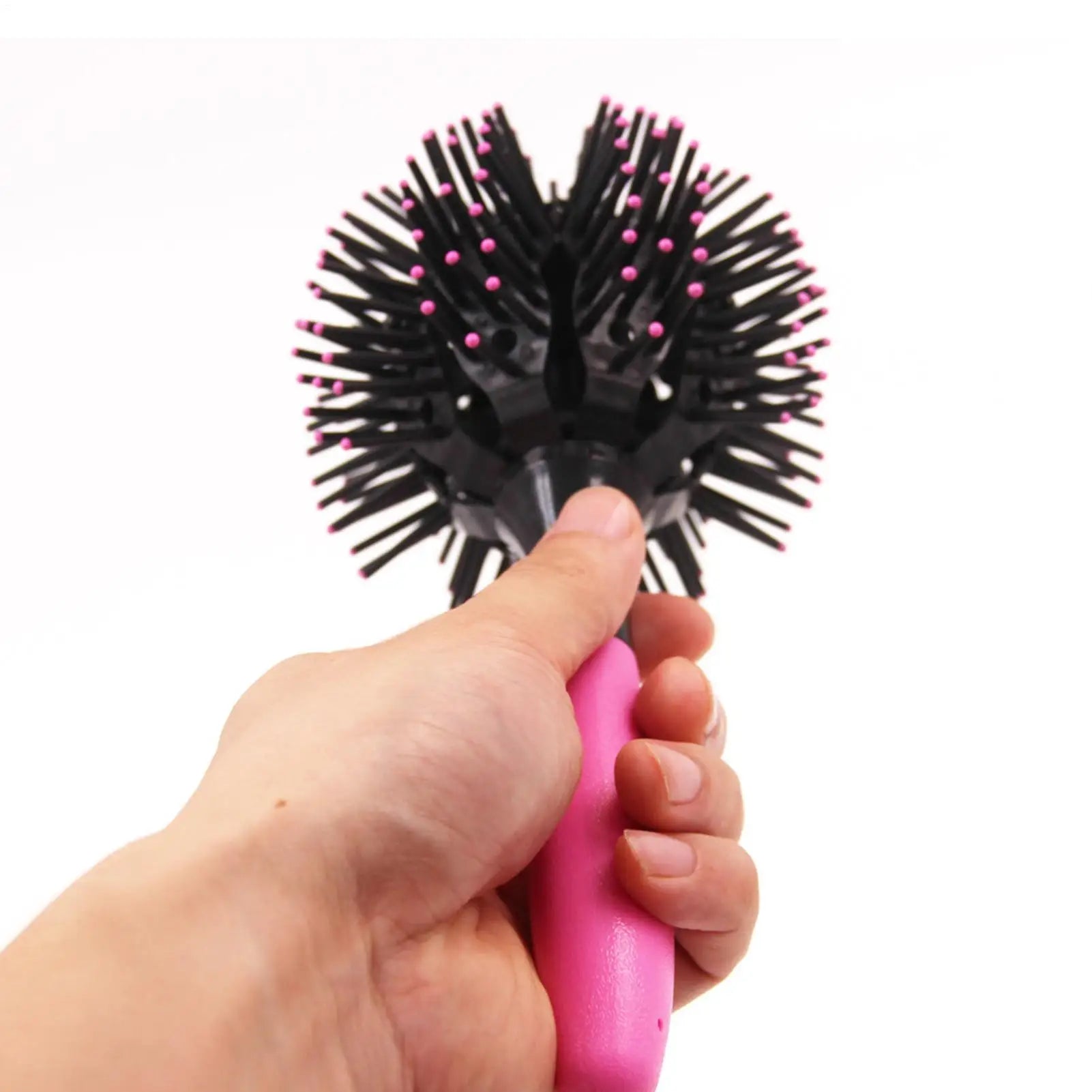 Portable Gentle Curly Hair Smoothing Brush for All
