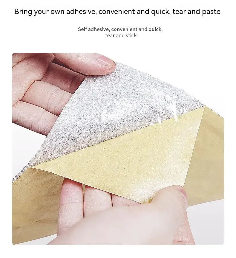 3D Foam Brick Self-Adhesive Wallpaper Roll