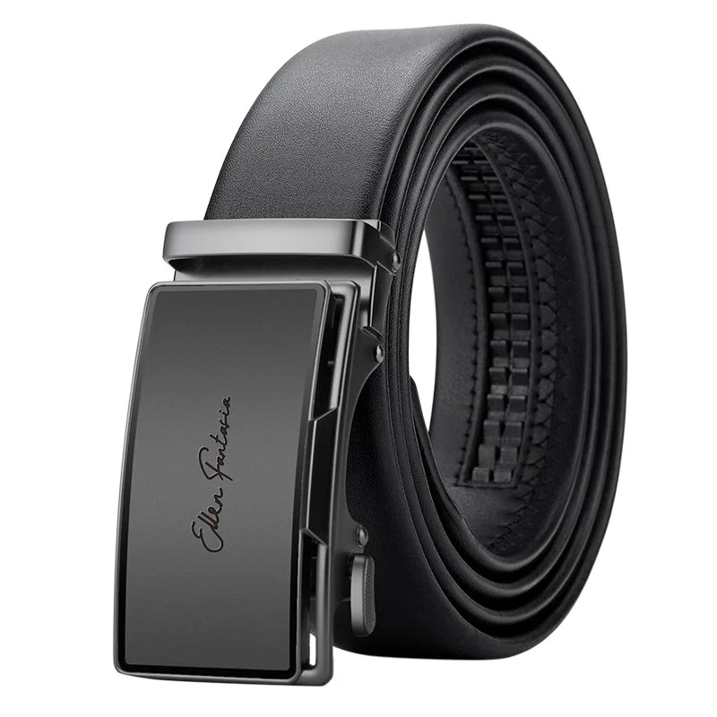 Men’s Genuine Leather Automatic Business Belt