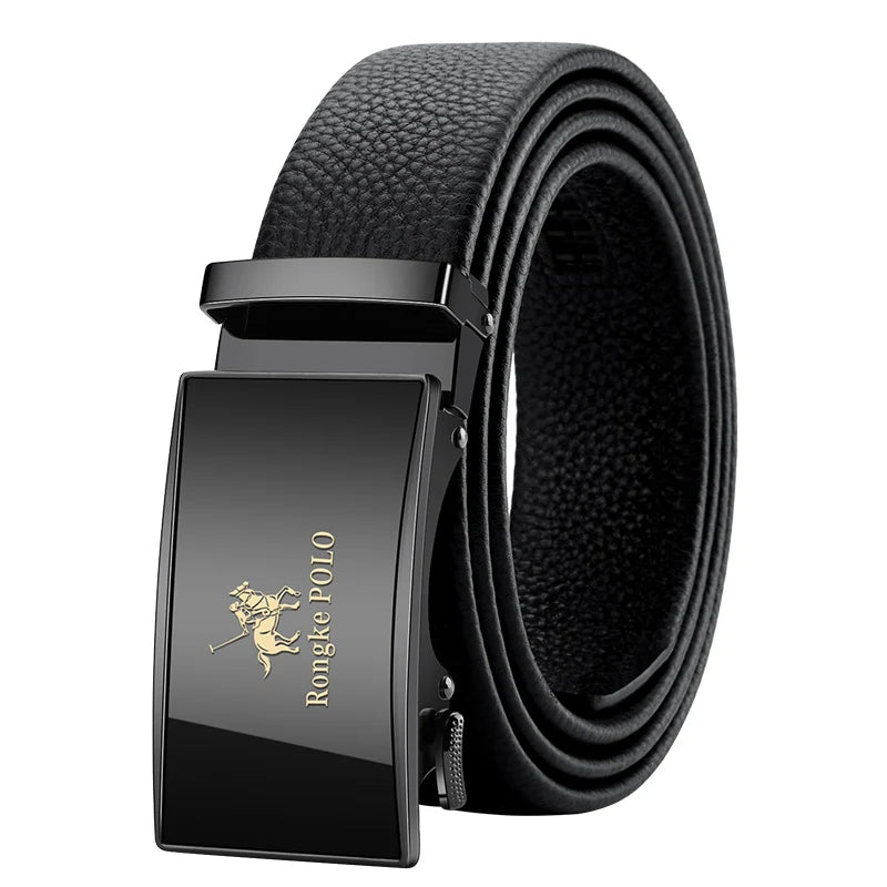 Men’s Genuine Leather Automatic Business Belt