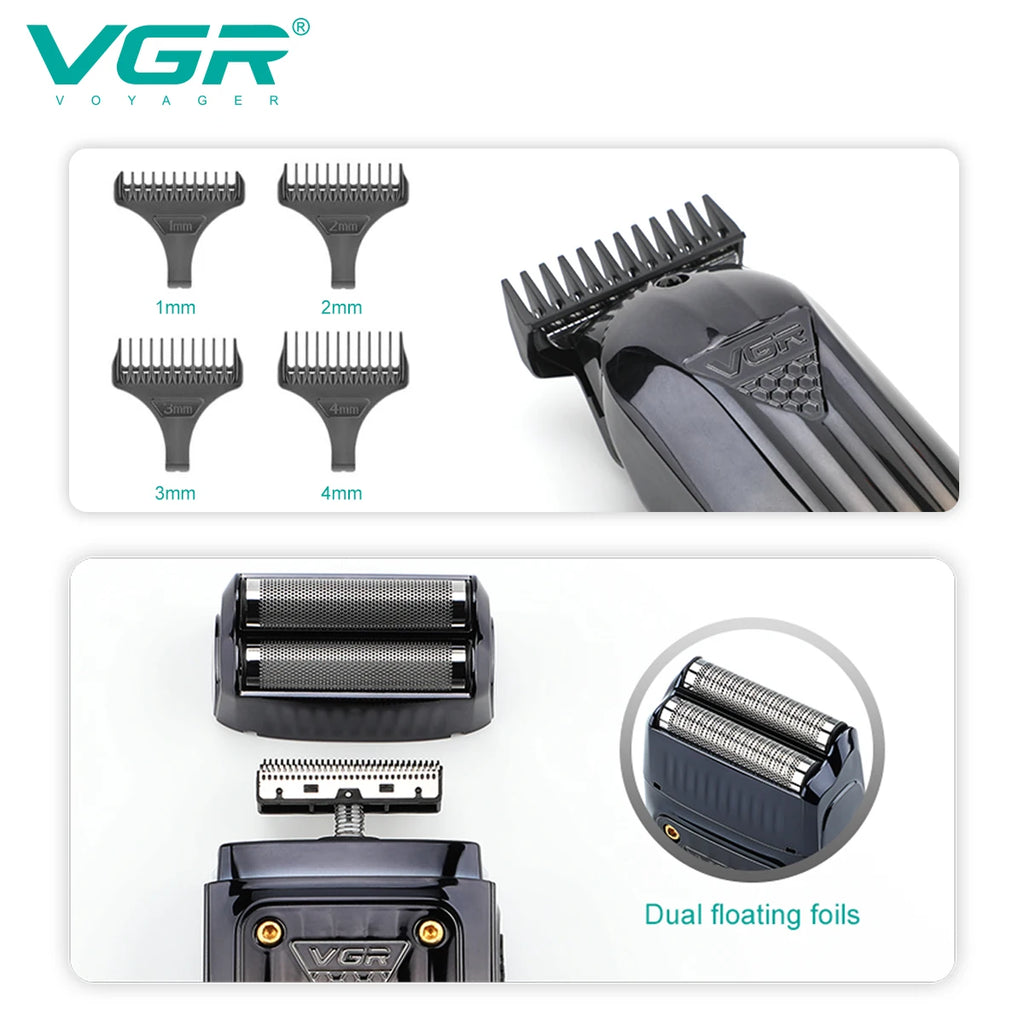 VGR 644 Rechargeable Hair Clipper & Shaver