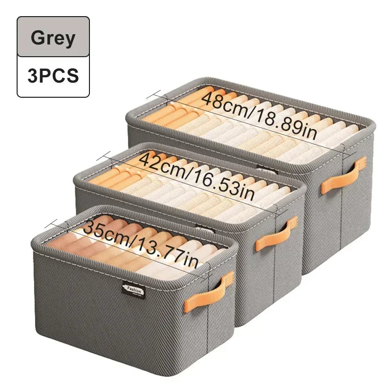 Thickened Clothes Storage Organizer Box Drawer