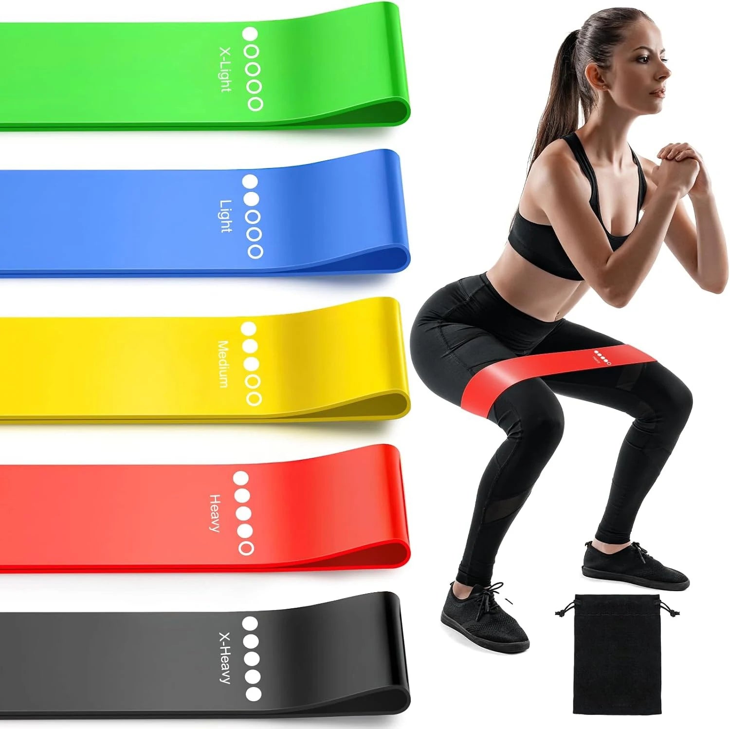 TPE Resistance Loop Resistance Bands Set