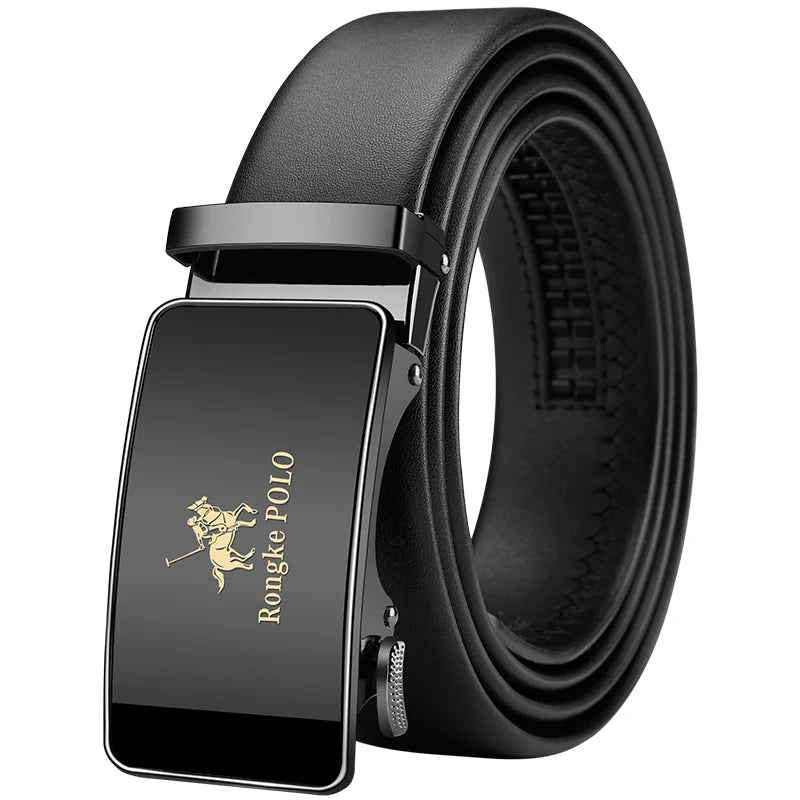 Men’s Genuine Leather Automatic Business Belt