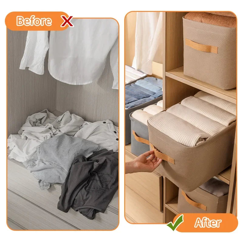 Thickened Clothes Storage Organizer Box Drawer
