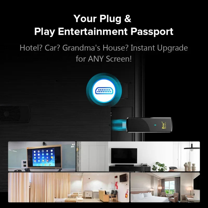 Android 14 ATV X9 8K Smart TV Stick Allwinner H313