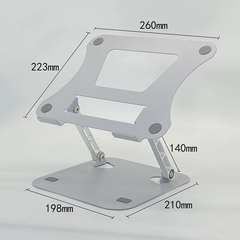 Adjustable Carbon Steel Laptop Stand Foldable Holder