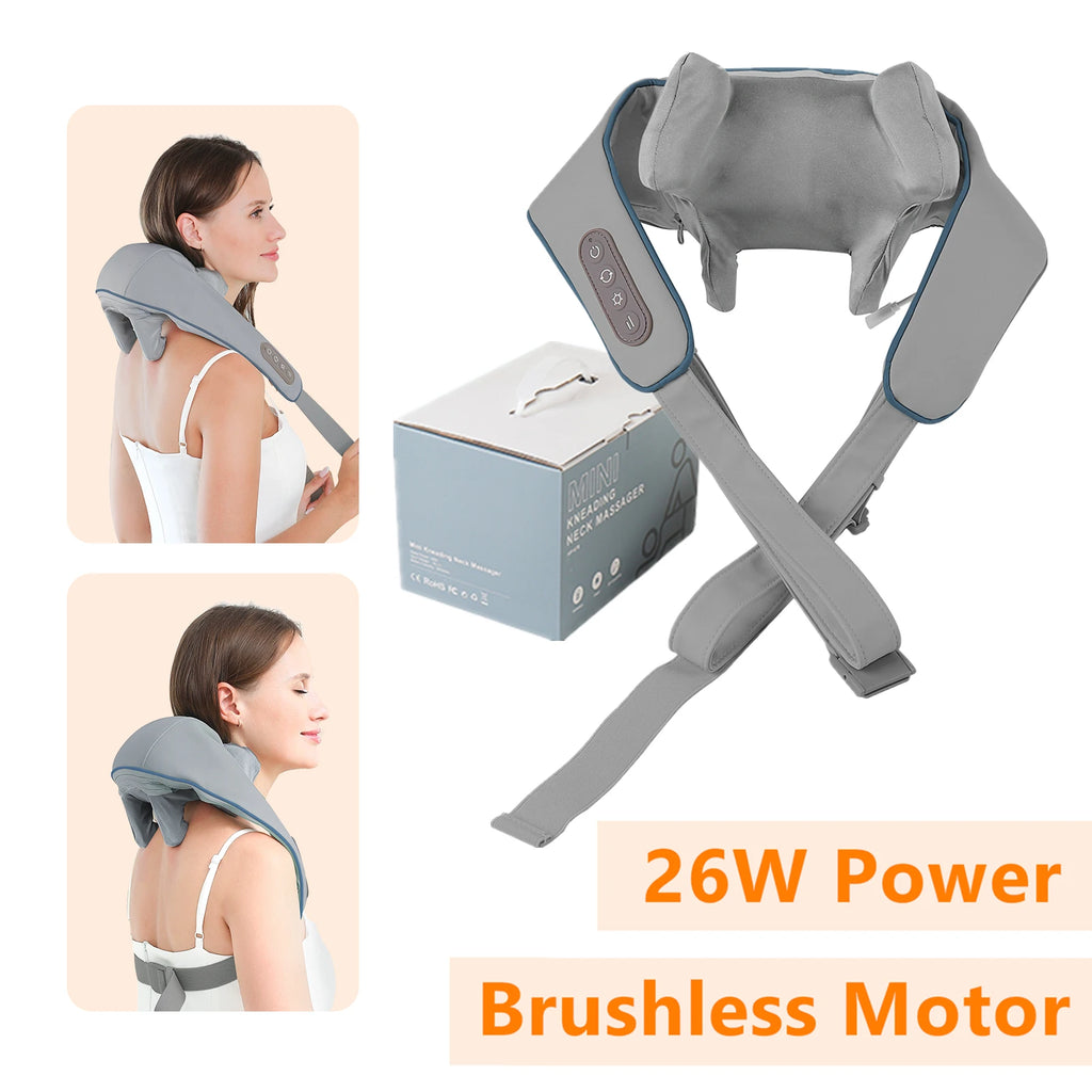 Wireless Neck & Shoulder Kneading Massager Shawl