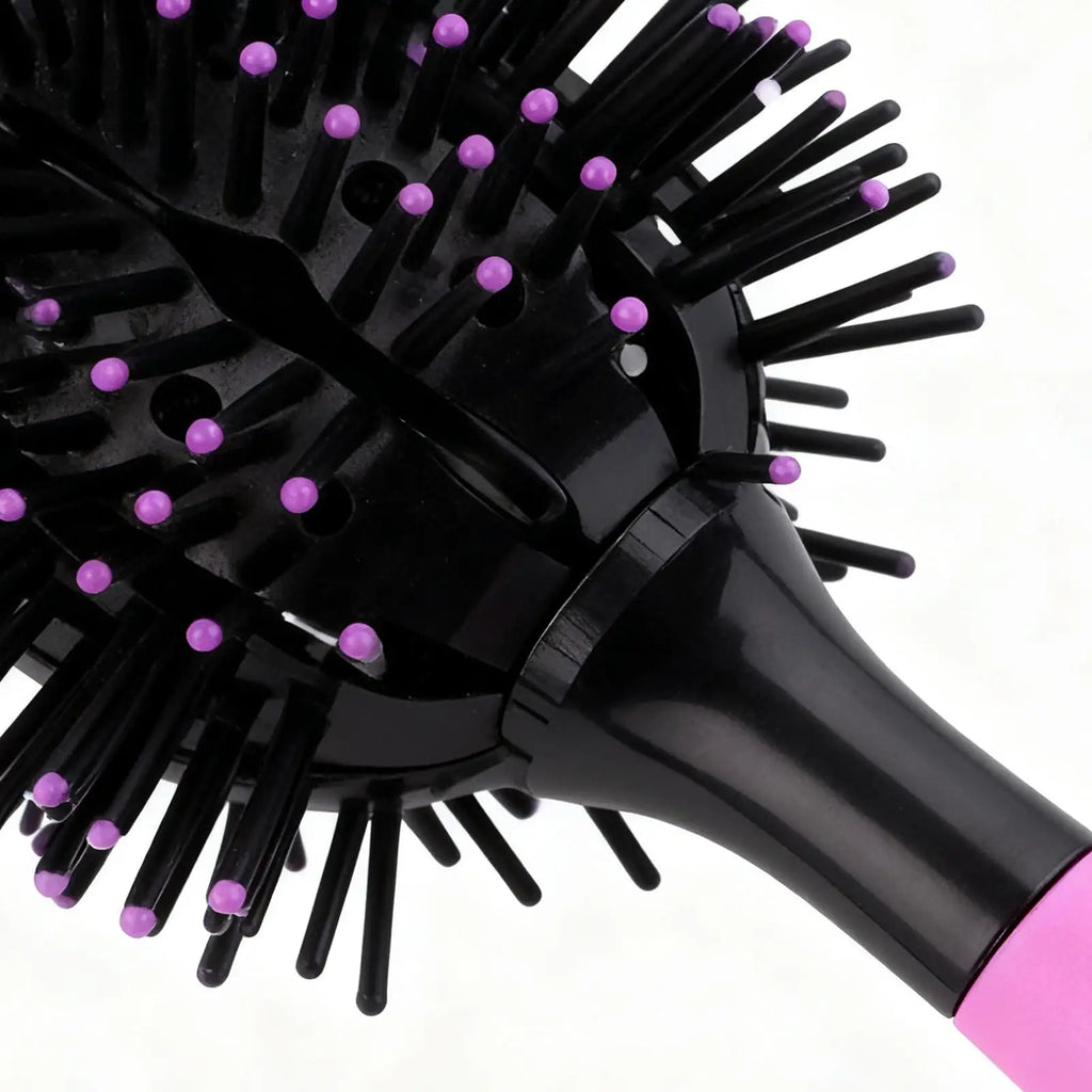 Portable Gentle Curly Hair Smoothing Brush for All