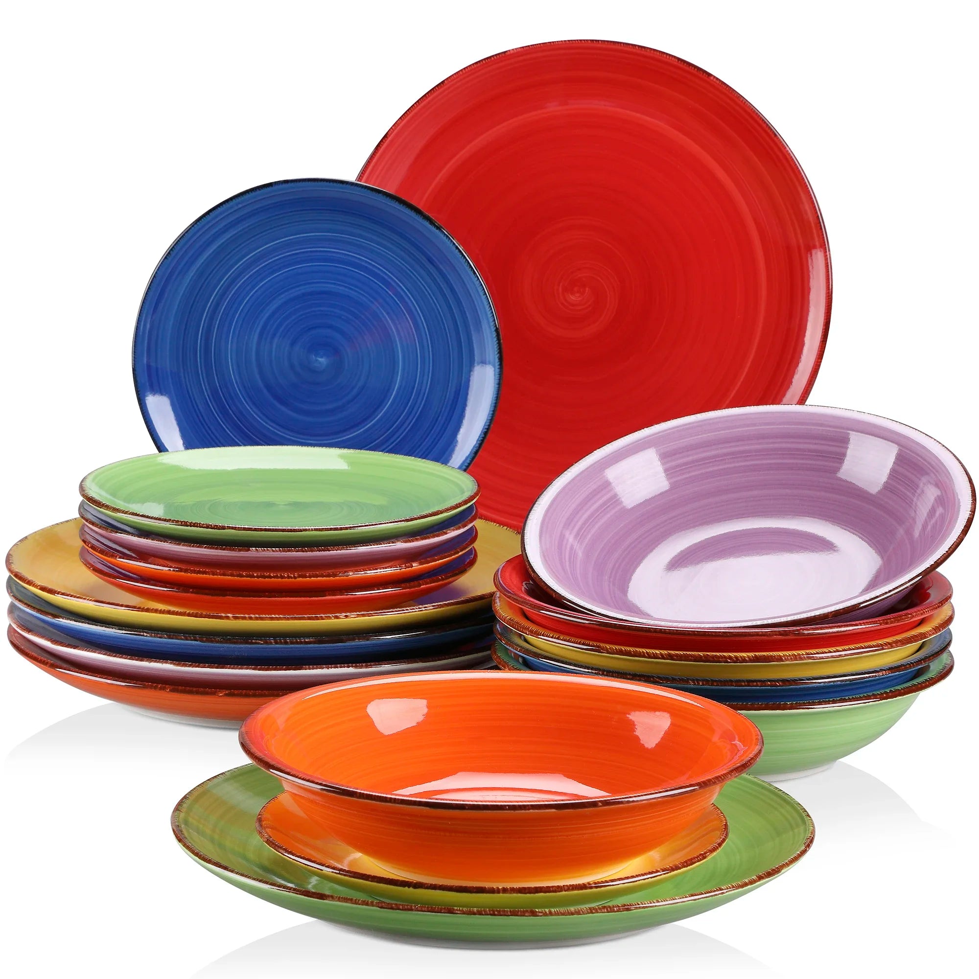 Vancasso Mix-Color Dinnerware Set (18/36 Piece)