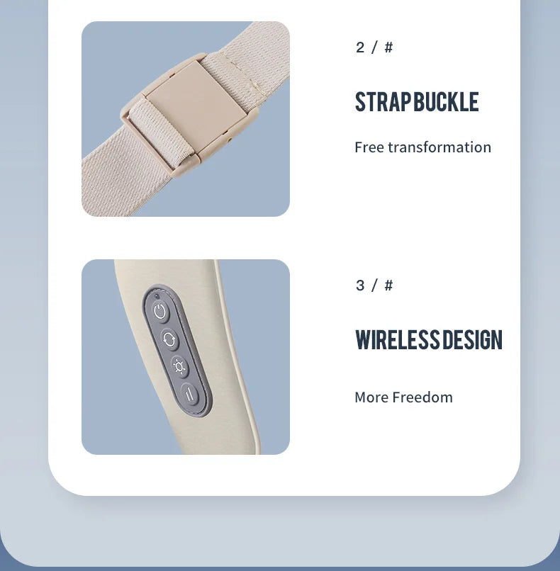 Wireless Neck & Shoulder Kneading Massager Shawl