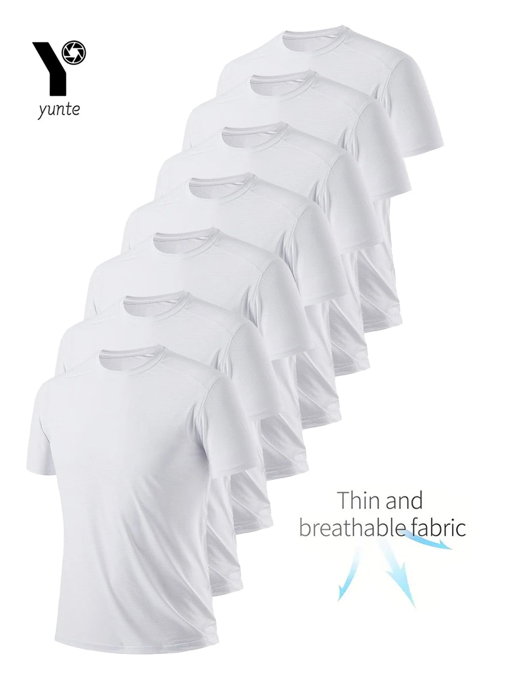 Men’s Ultra-Light Quick-Dry Gym T-Shirt Set