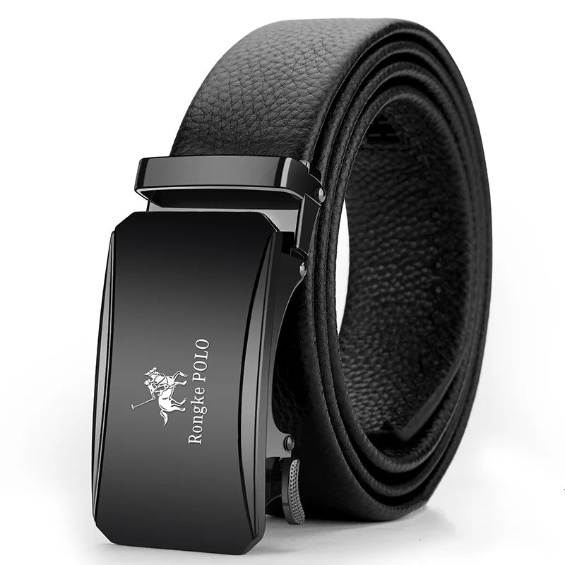 Men’s Genuine Leather Automatic Business Belt