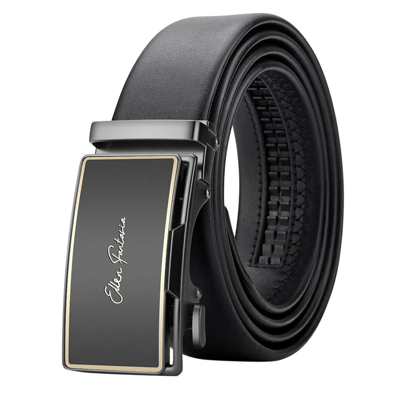 Men’s Genuine Leather Automatic Business Belt