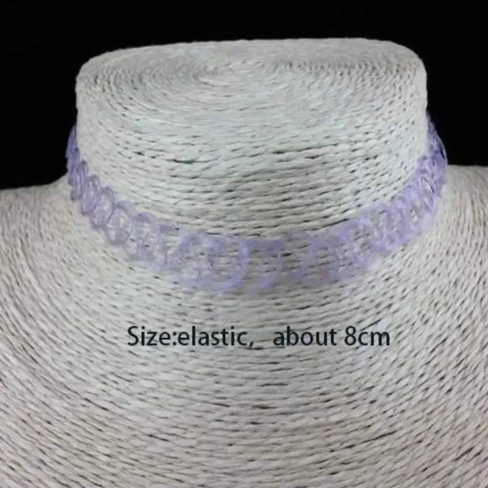 Vintage Stretch Tattoo Choker Necklace Set