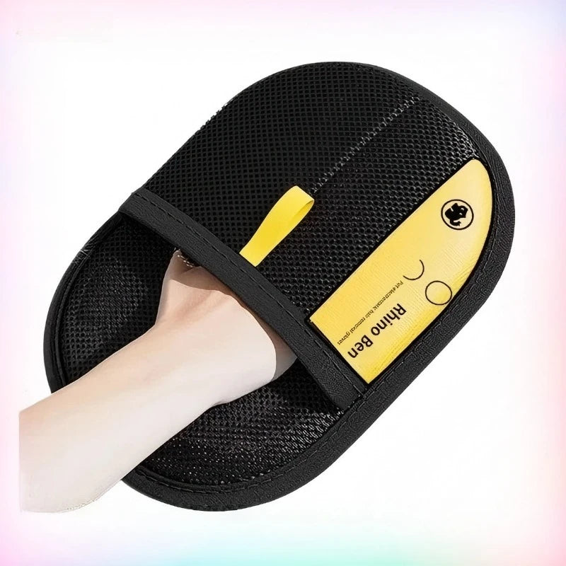 Reusable Pet Hair Removal Grooming Glove Brush