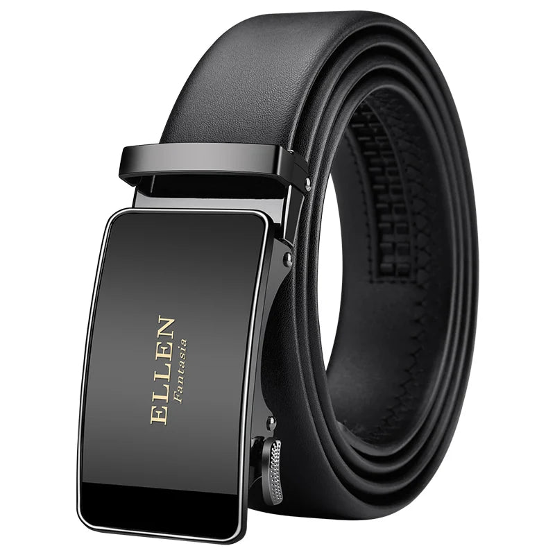 Men’s Genuine Leather Automatic Business Belt