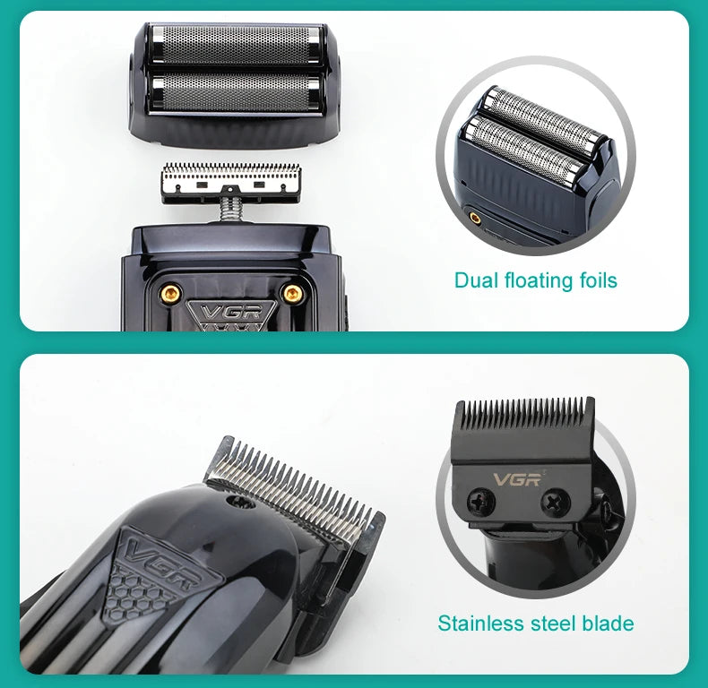 VGR 644 Rechargeable Hair Clipper & Shaver