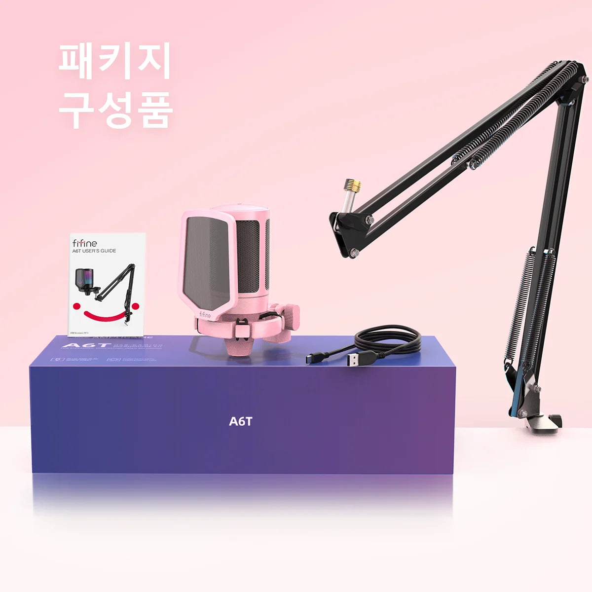 FIFINE A6T USB Gaming Microphone Kit