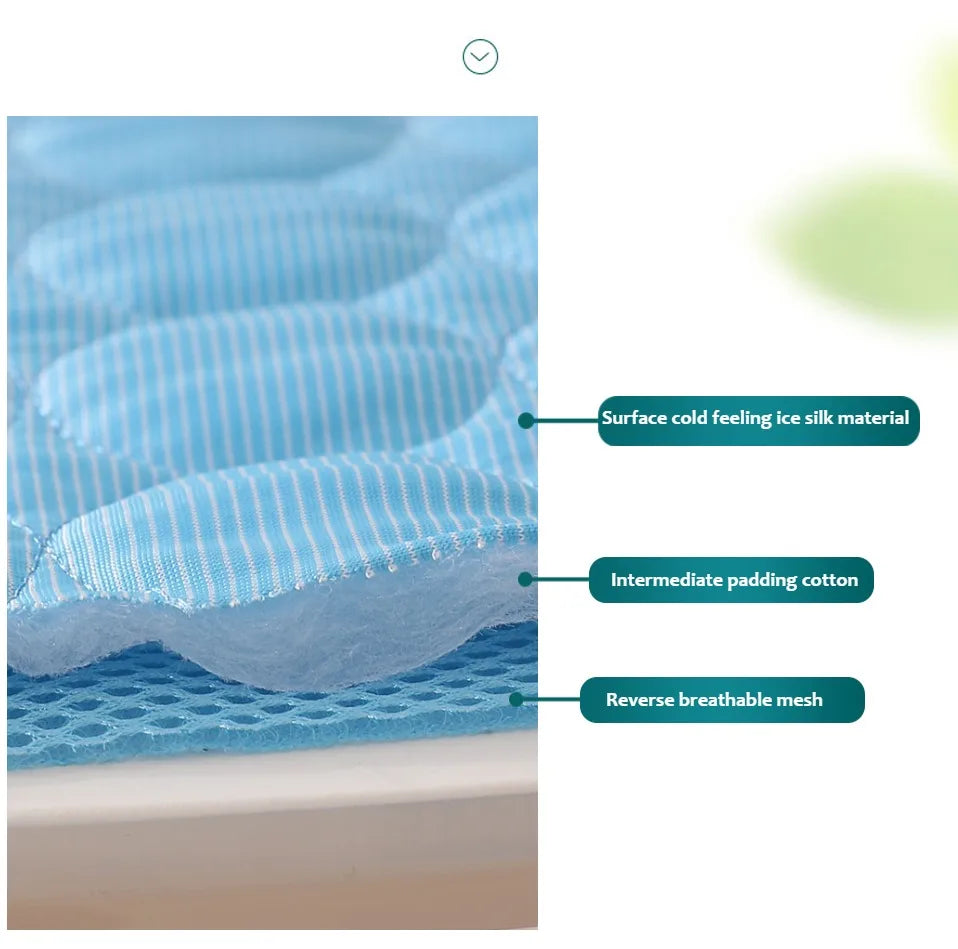 Extra Large Dog Cooling Mat Ice Blanket Bed