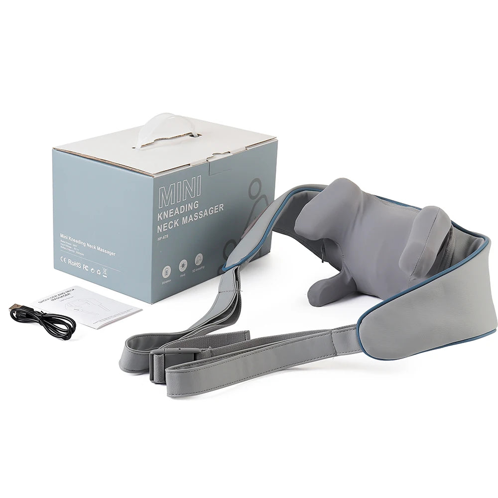 Wireless Neck & Shoulder Kneading Massager Shawl