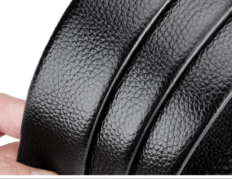 Men’s Genuine Leather Automatic Business Belt