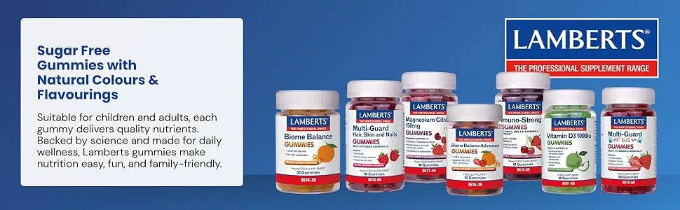 Lamberts Vitamin D3 1000 IU Gummies