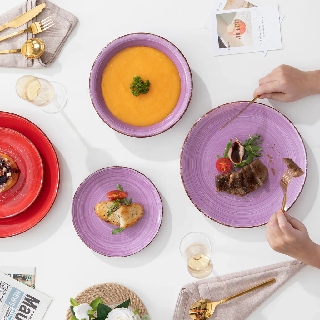 Vancasso Mix-Color Dinnerware Set (18/36 Piece)