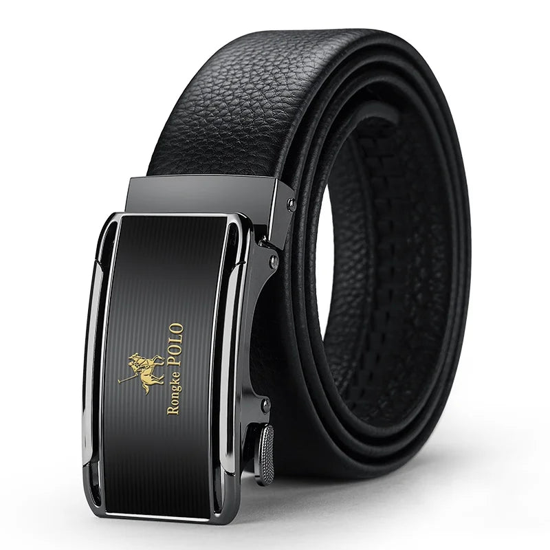 Men’s Genuine Leather Automatic Business Belt