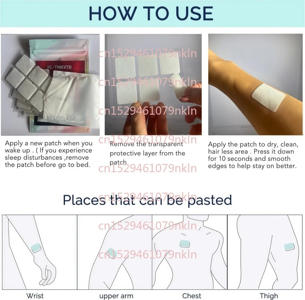 Candida Complex Transdermal Patches with Caprylic Acid & Probiotics