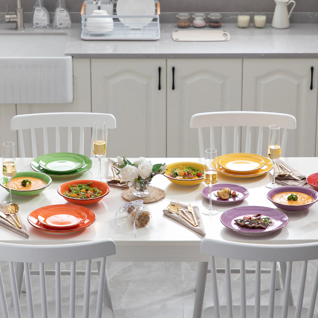 Vancasso Mix-Color Dinnerware Set (18/36 Piece)