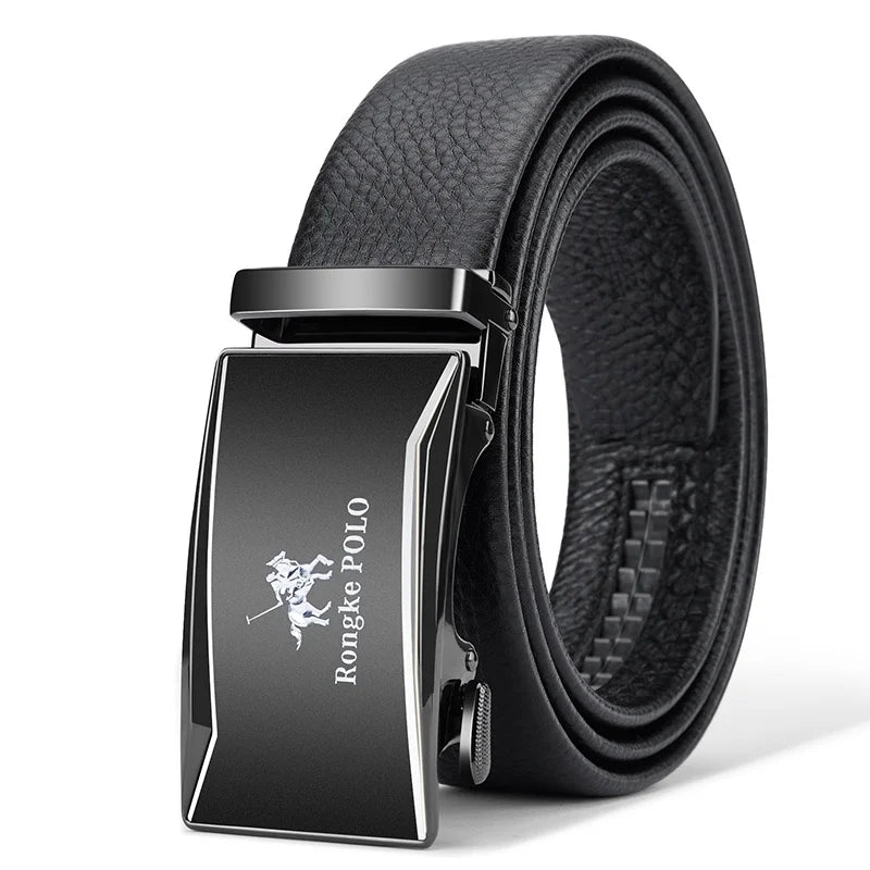 Men’s Genuine Leather Automatic Business Belt