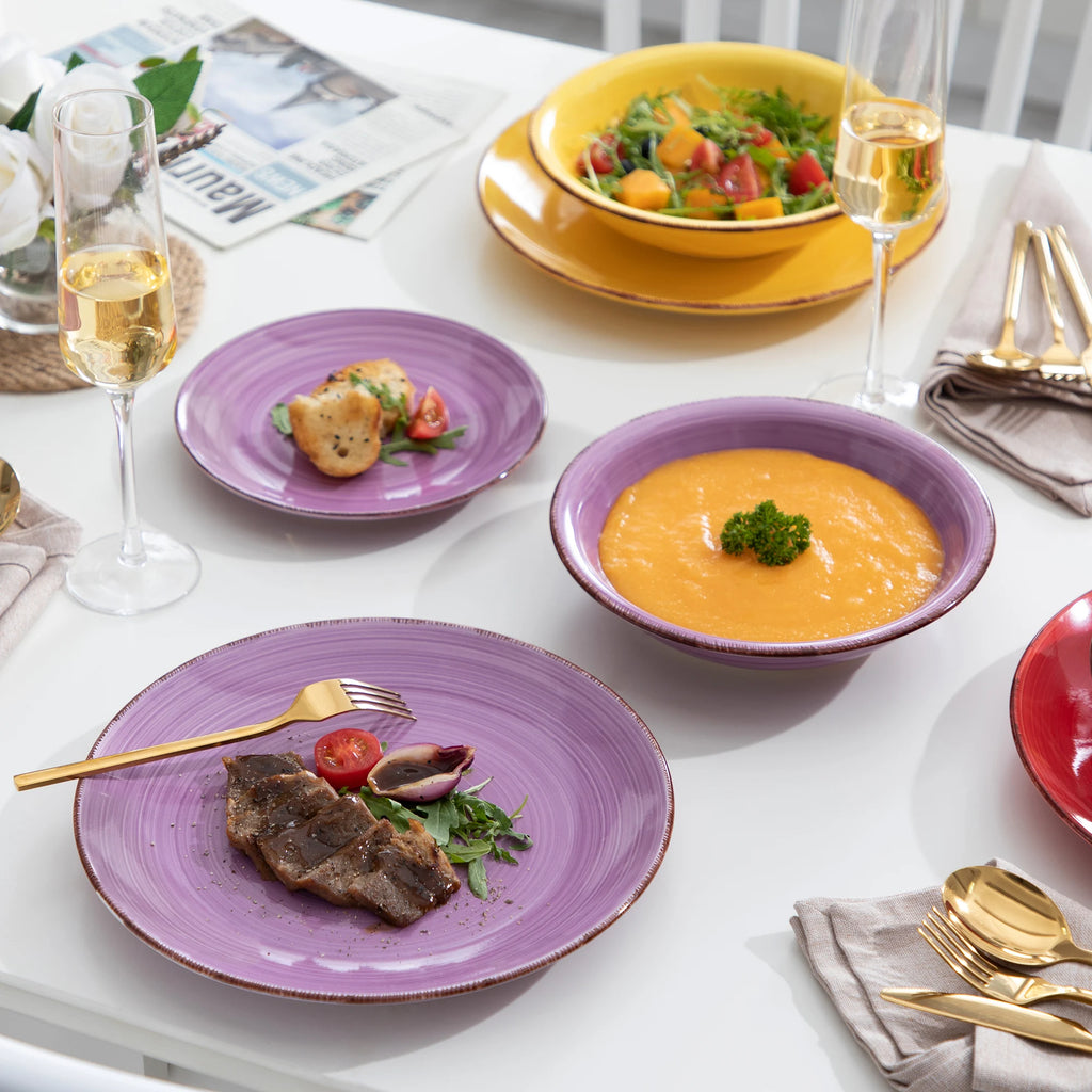 Vancasso Mix-Color Dinnerware Set (18/36 Piece)