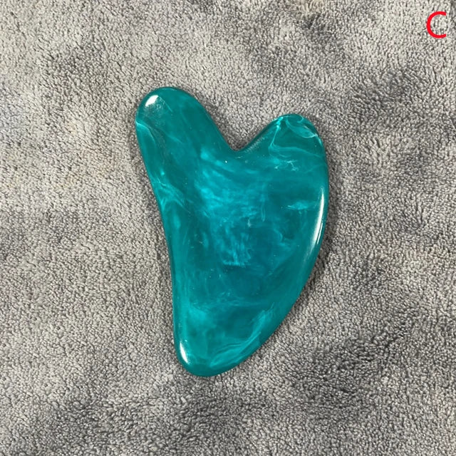 Heart Shape Beeswax Gua Sha Face Massager Board