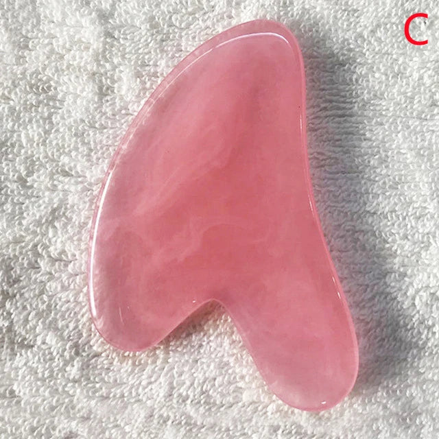 Heart Shape Beeswax Gua Sha Face Massager Board