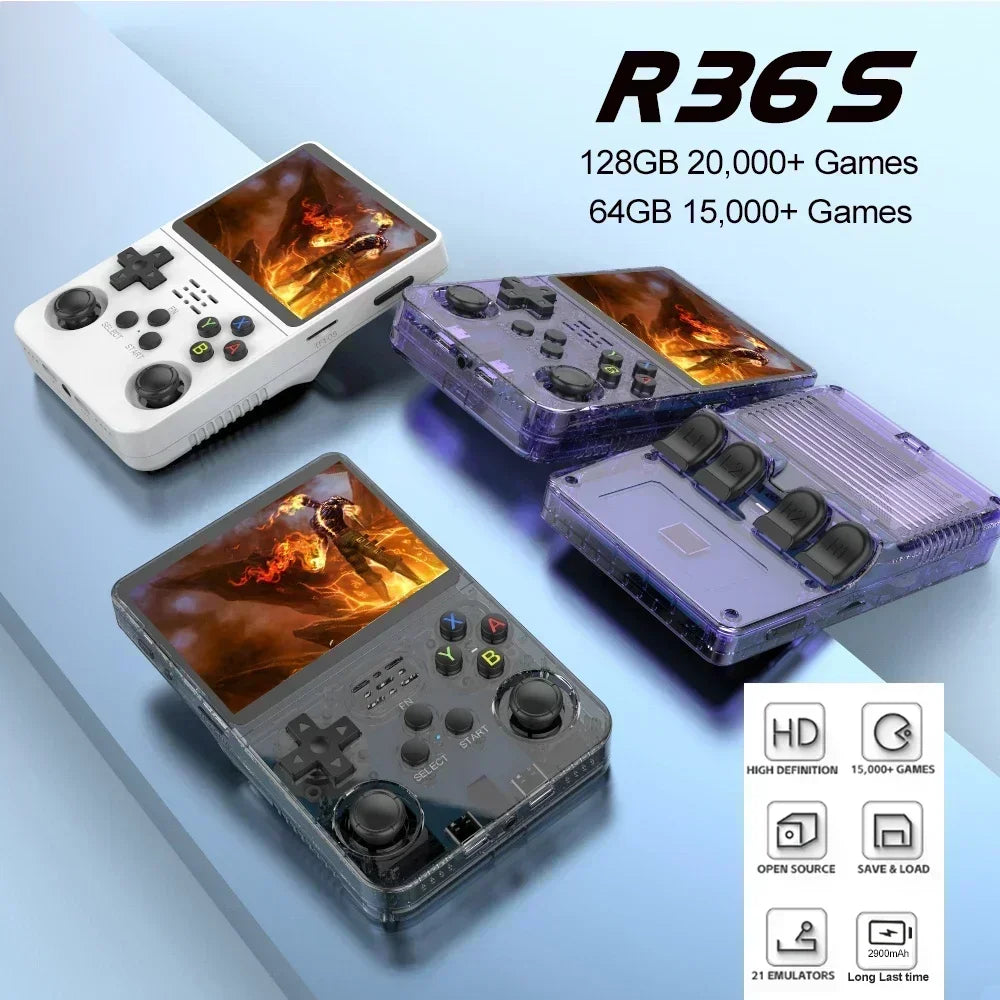 BOYHOM R36S Retro Game Console