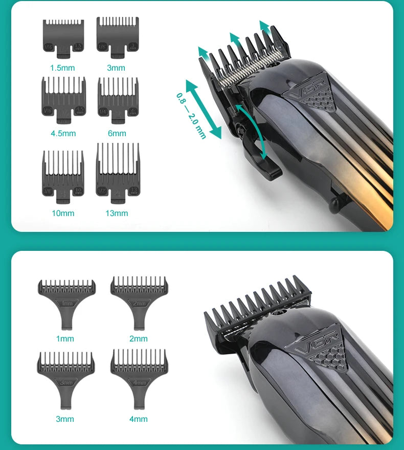 VGR 644 Rechargeable Hair Clipper & Shaver
