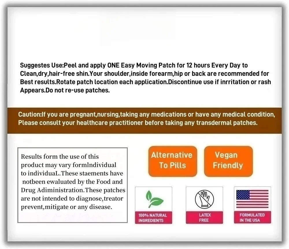 Cranberry Extract Urinary Tract Health Patches (30 Count)