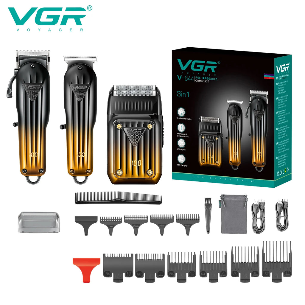 VGR 644 Rechargeable Hair Clipper & Shaver