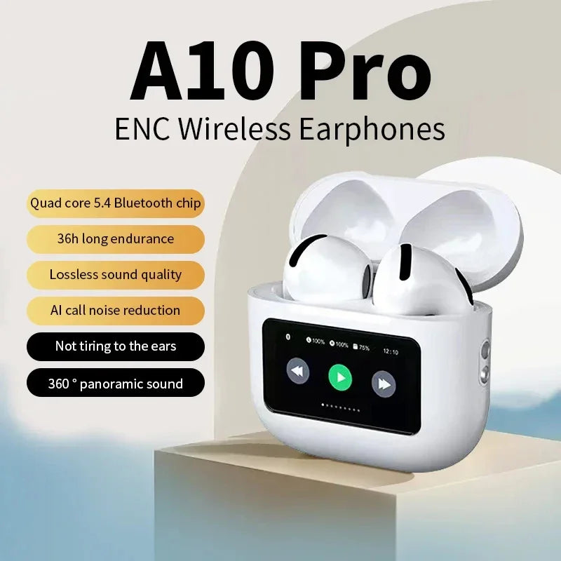 A10 Pro ANC Bluetooth 5.3 Noise Cancelling Earbuds