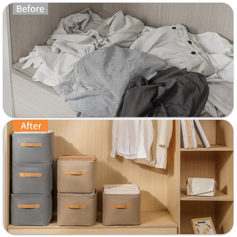Thickened Clothes Storage Organizer Box Drawer