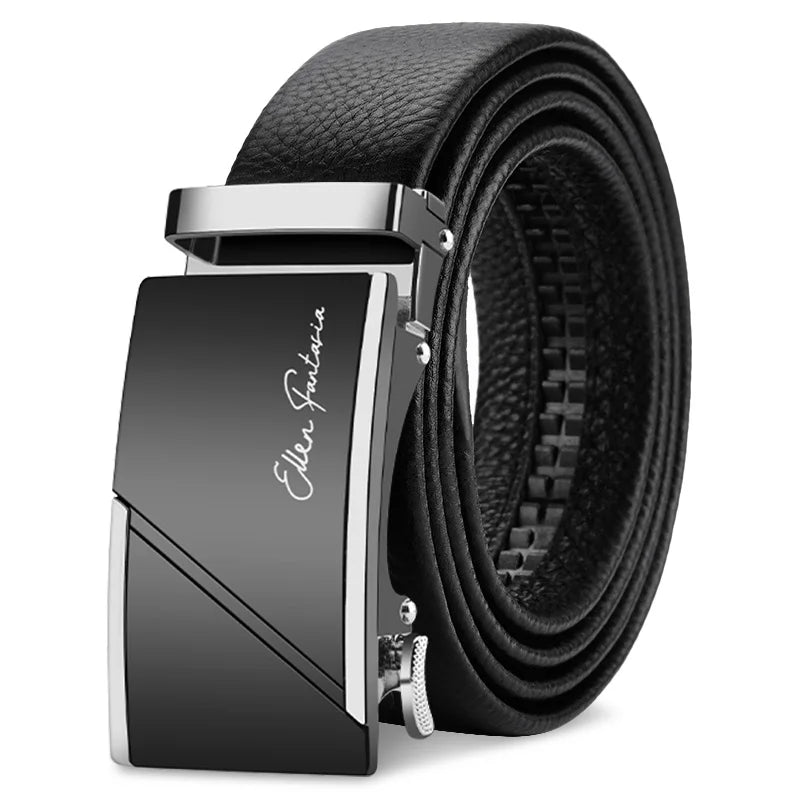 Men’s Genuine Leather Automatic Business Belt